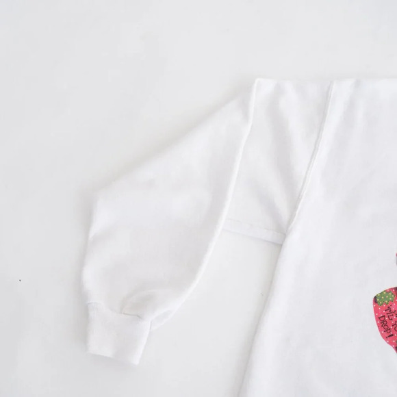 Vintage Jerzees White Snowman Ugly Christmas Tis The Season Crewneck Sweater  M - Picture 8 of 11